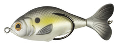 Lunkerhunt Propfish Shad Gizzard top view shows surface churn for shallow water fishing