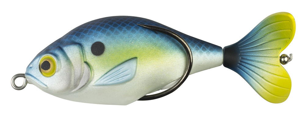 Lunkerhunt Propfish Threadfin 3.5-inch lure delivering surface action for shallow water