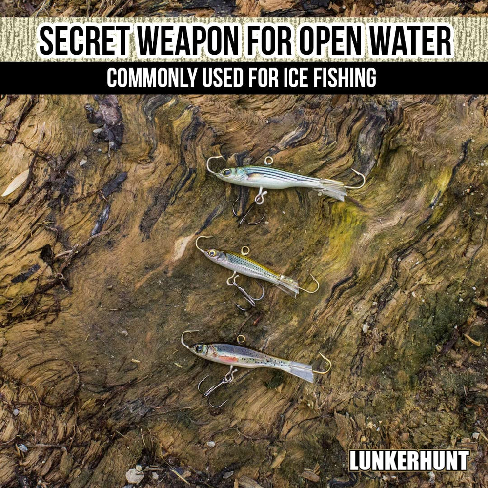 Lunkerhunt Straight Up Jig for open water versatility.