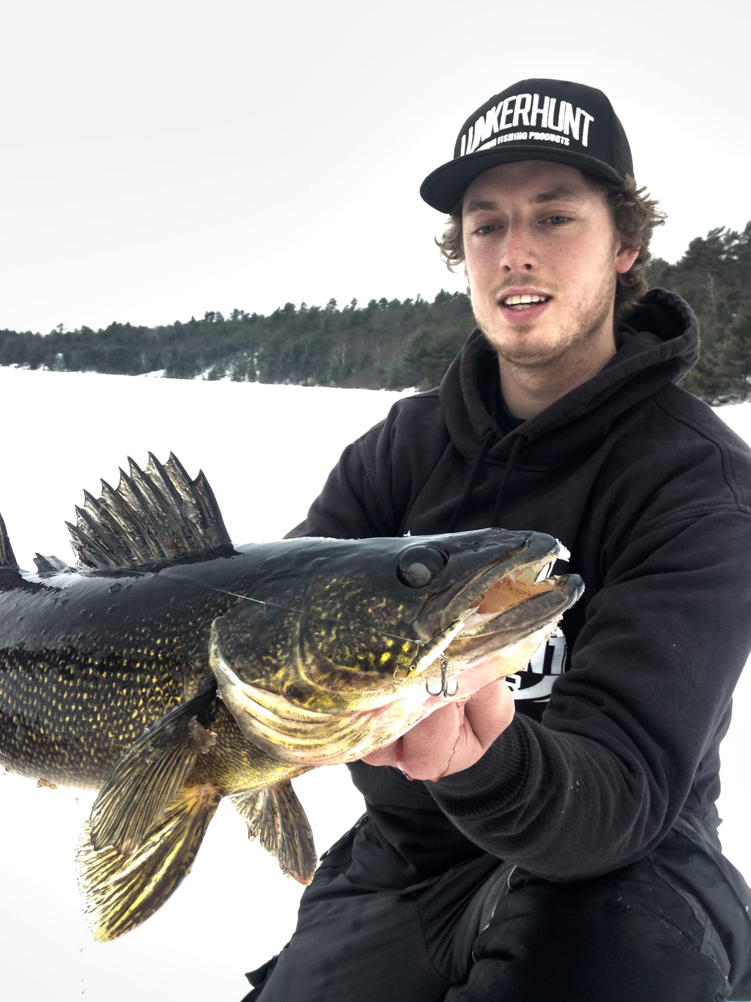 Lunkerhunt Straight Up Jig shad profile mimics baitfish.