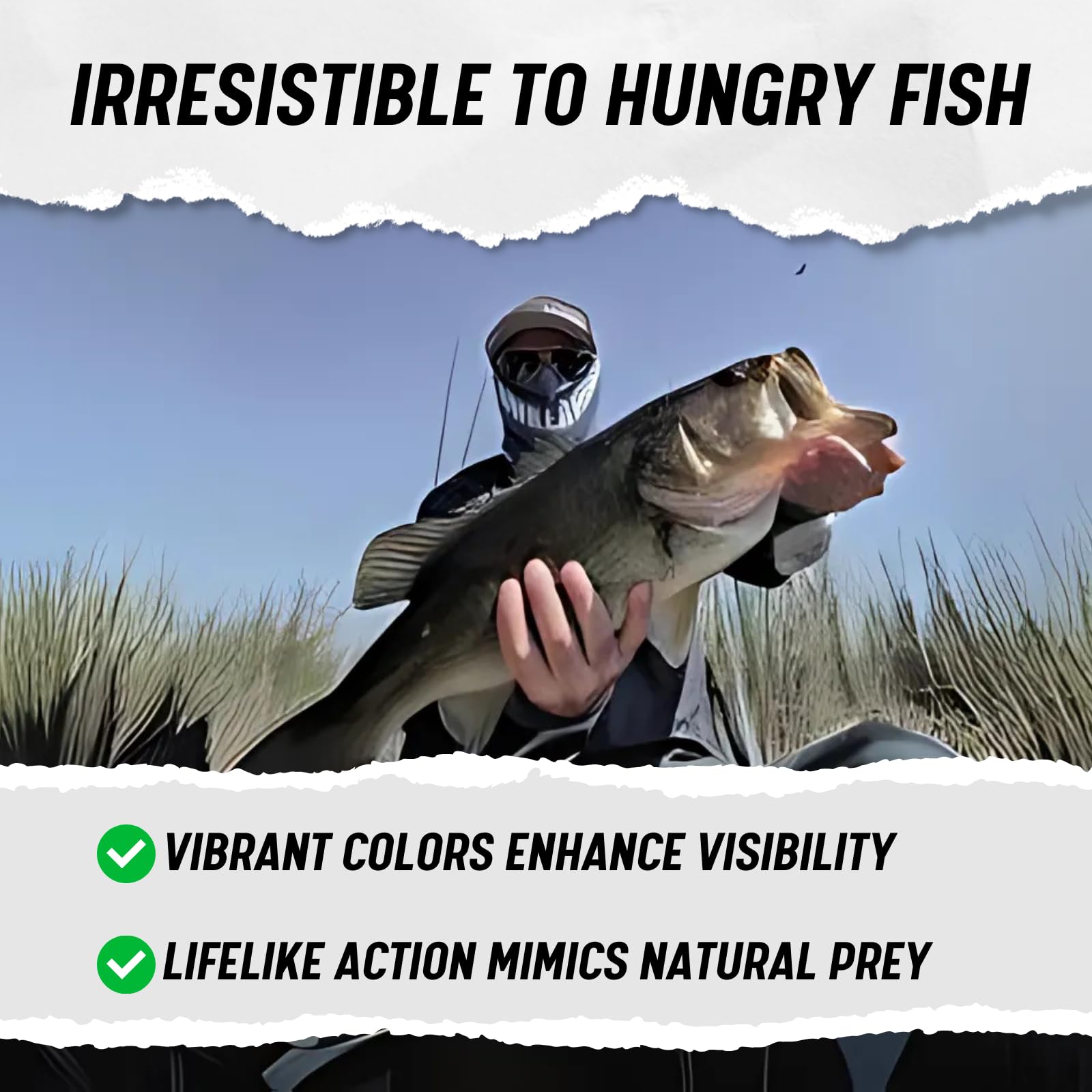 Lunkerhunt Impact Crush popper casting far with chugging water spray.