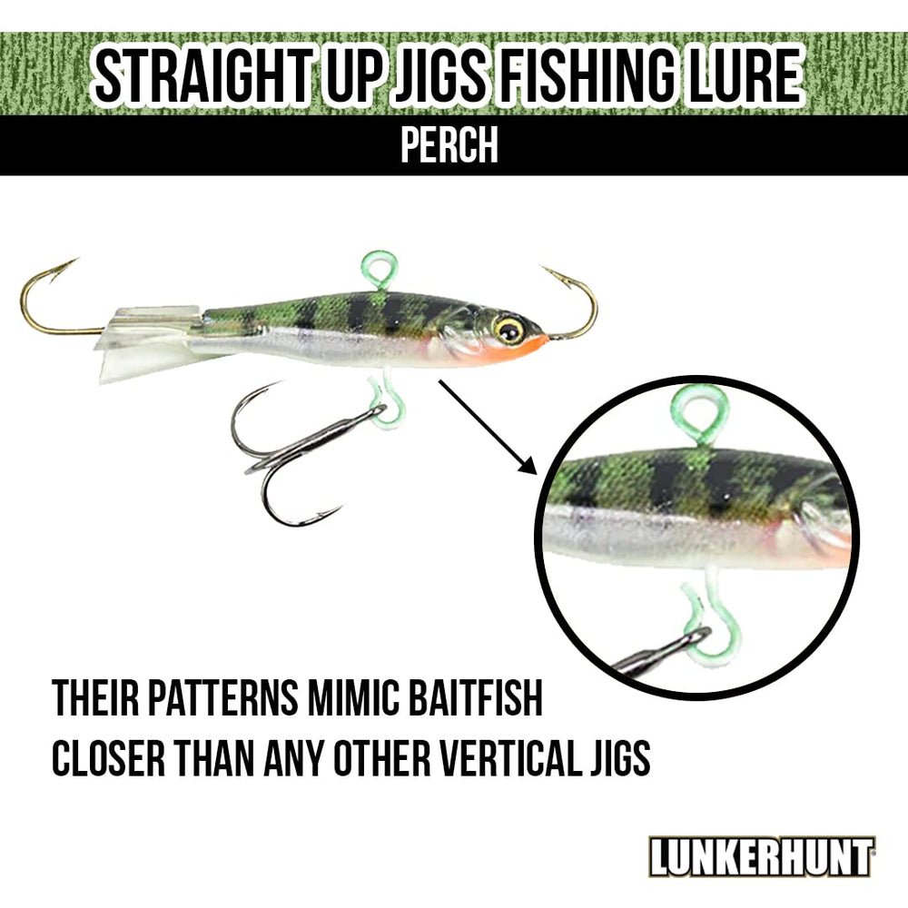 LUNKERHUNT ultra-realistic shad bait mimicking natural baitfish underwater.