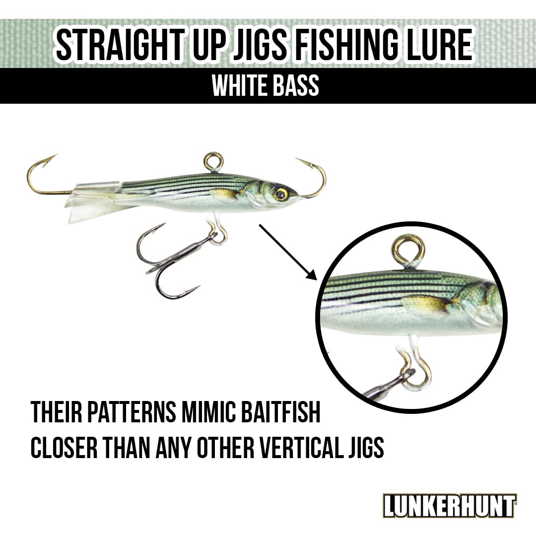 Lunkerhunt ultra realistic shad provides lifelike action for crappie and panfish