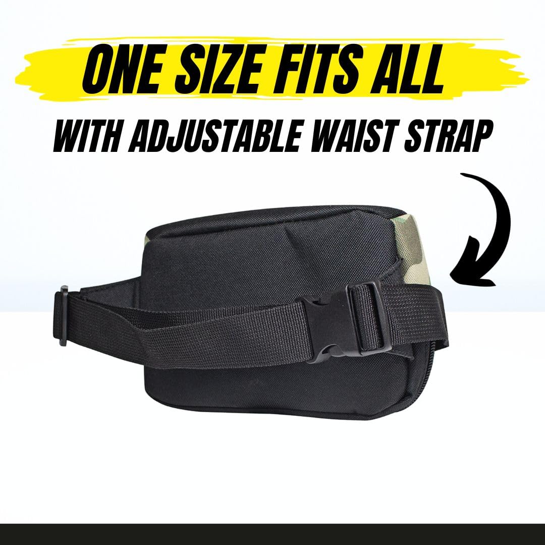 Lunkerhunt waist bag in a compact, portable design.