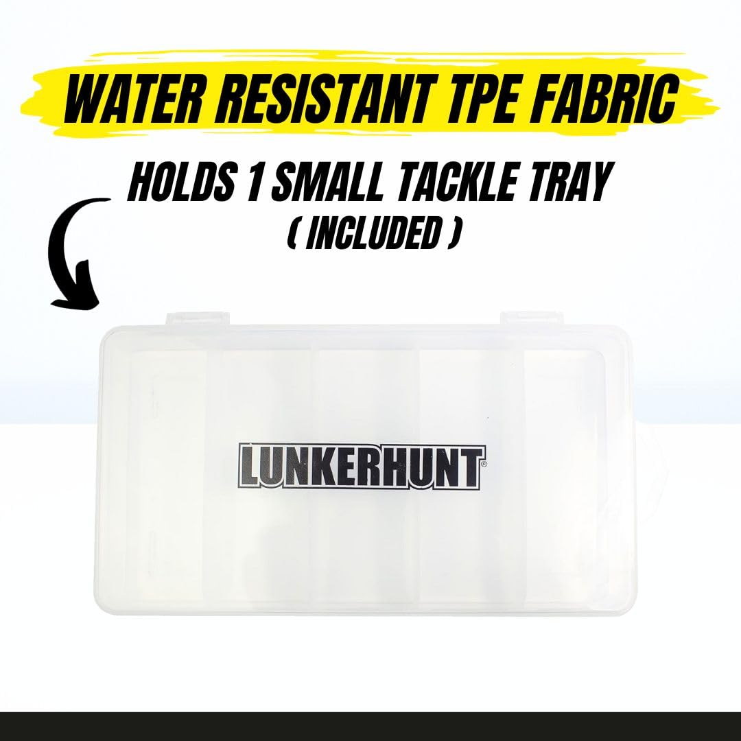 Lunkerhunt waist bag built with durable materials for outdoor use.