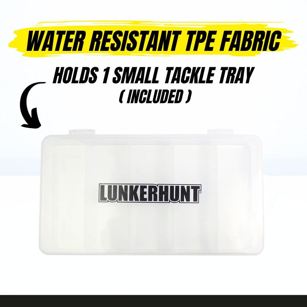 Lunkerhunt waist bag built with durable materials for outdoor use.
