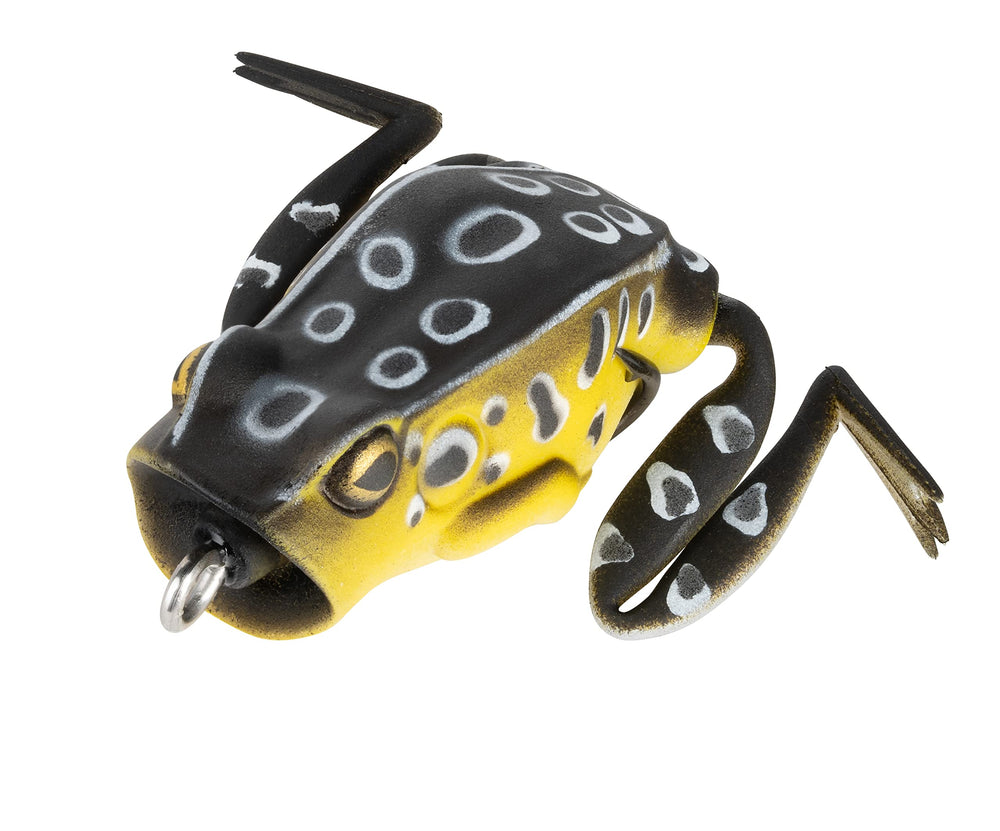 Lunkerhunt weedless hollow body frog reducing snagging in vegetation