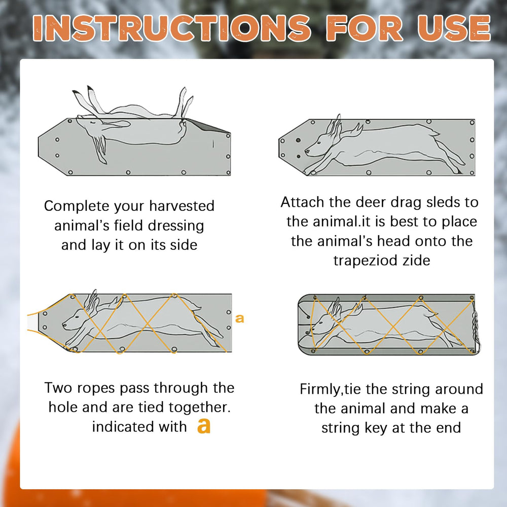 Lunmon deer drag nitrile gloves – protective gear for clean post-hunt prep.