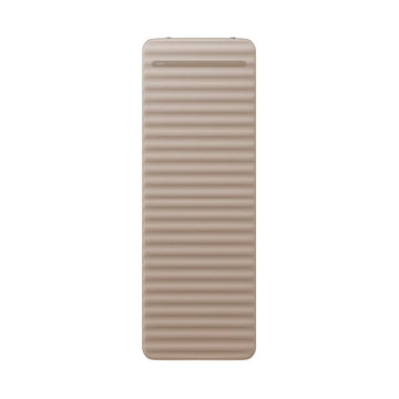 Luno AIR+Foam PRO mattress deflated and rolled for compact storage