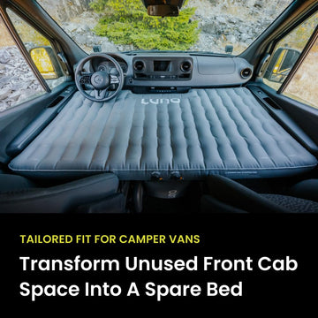 Luno Air Front Cab Mattress cloudsupport grid provides targeted support.