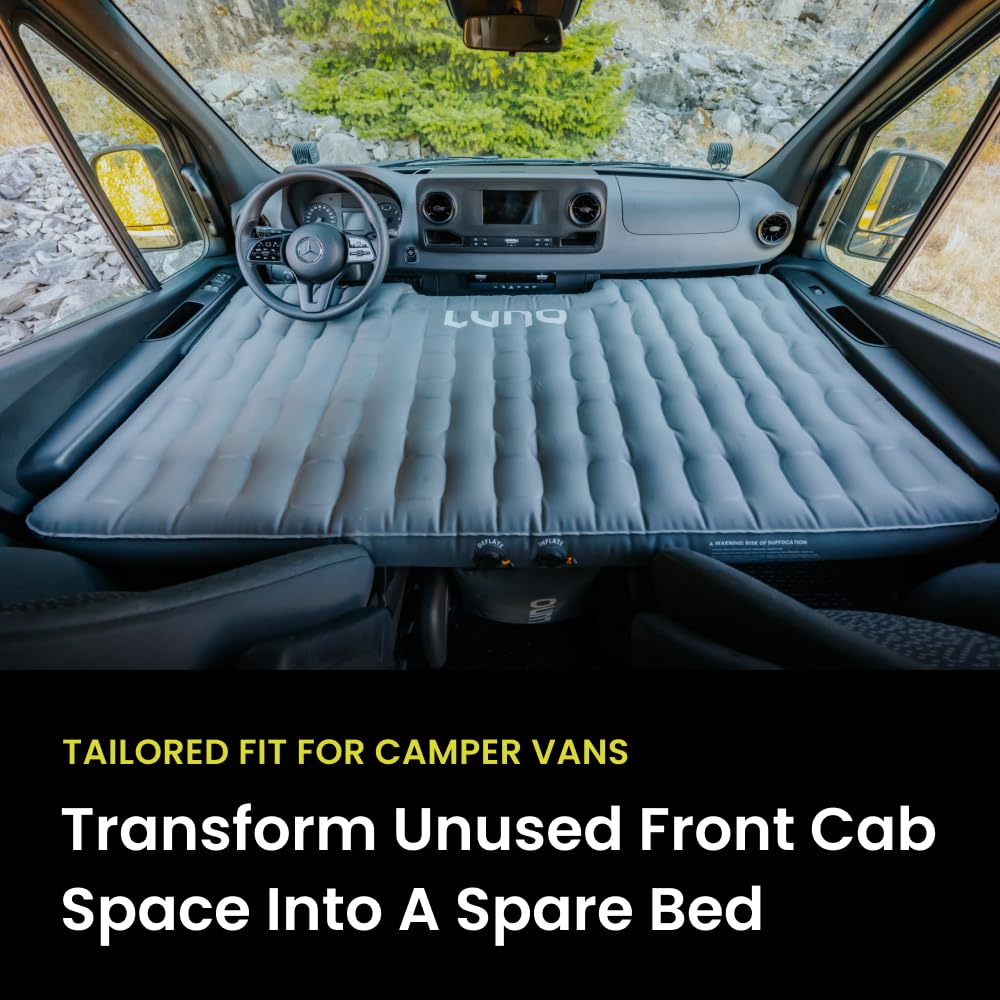 Luno Air Front Cab Mattress cloudsupport grid provides targeted support.