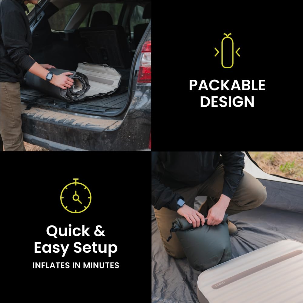 Luno Hybrid PRO universal fit for car and tent setup ready for adventure