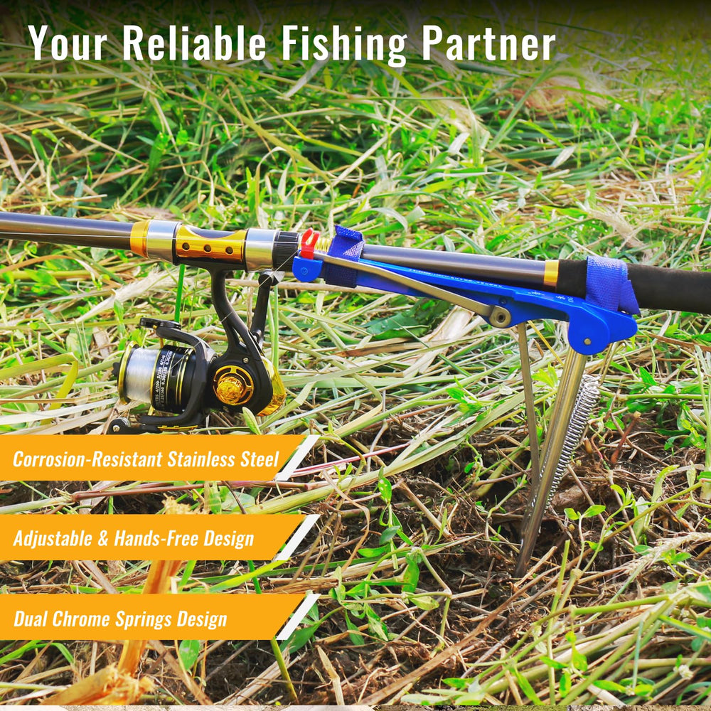 Adjustable trigger sensitivity mechanism on Luoyer fishing rod holder