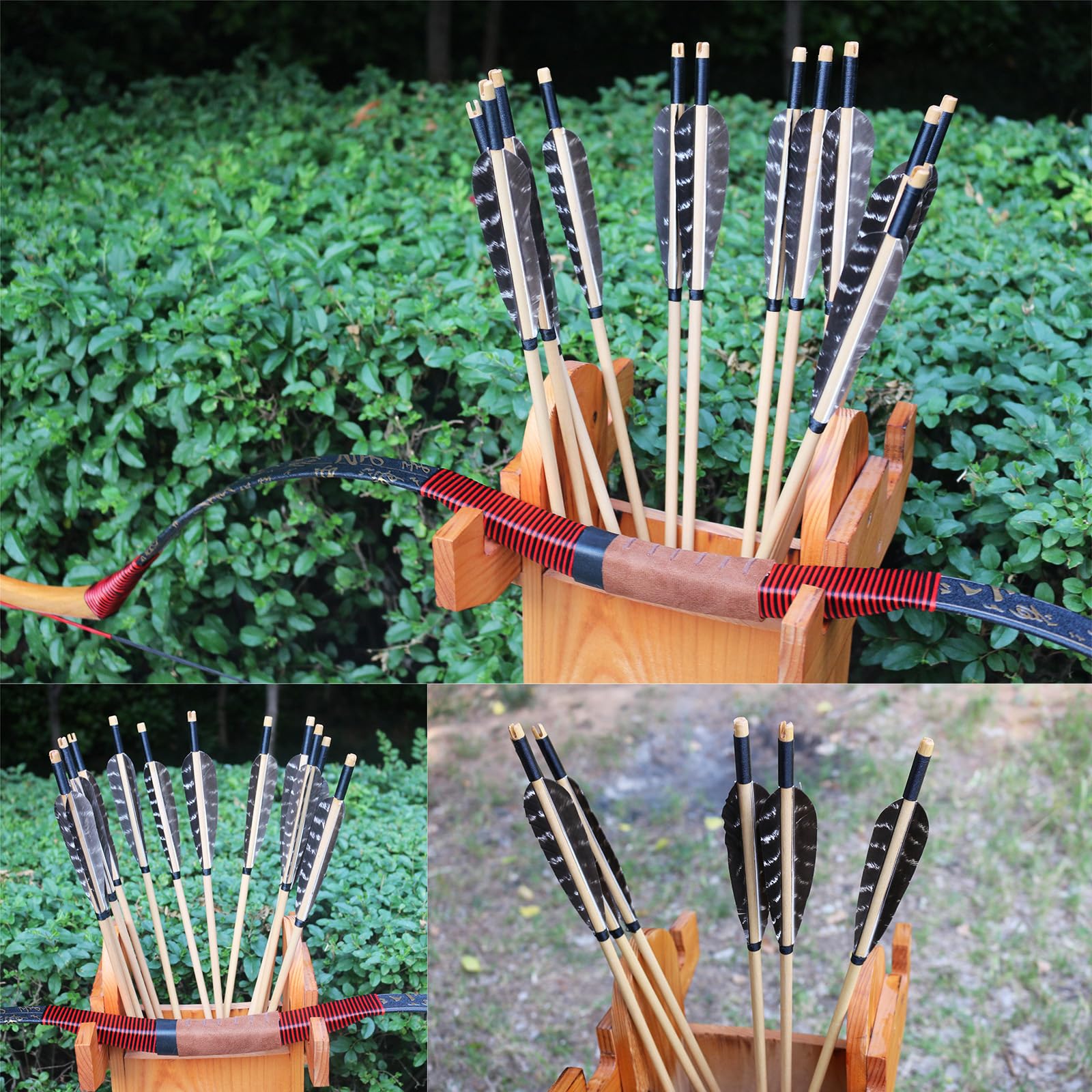 Luoyer 12-pack arrows ideal for practice and gifting to archery lovers