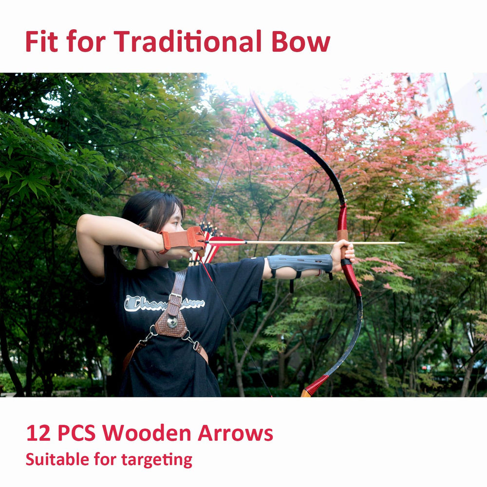 Luoyer wooden arrows durability supports frequent range use.