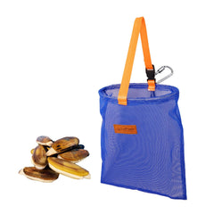 Front view of the LUPUSH Clam Bag with Carabiner