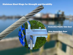 LUPUSH Crab Ring Trap bait bag for mess-free lure handling.