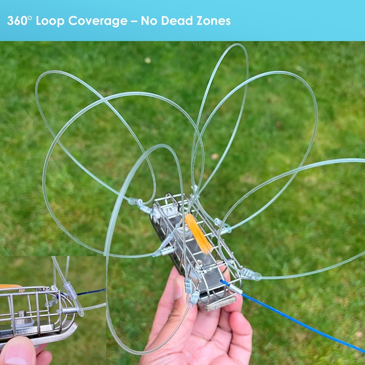Pro-grade crab snare loops designed for fast trigger response
