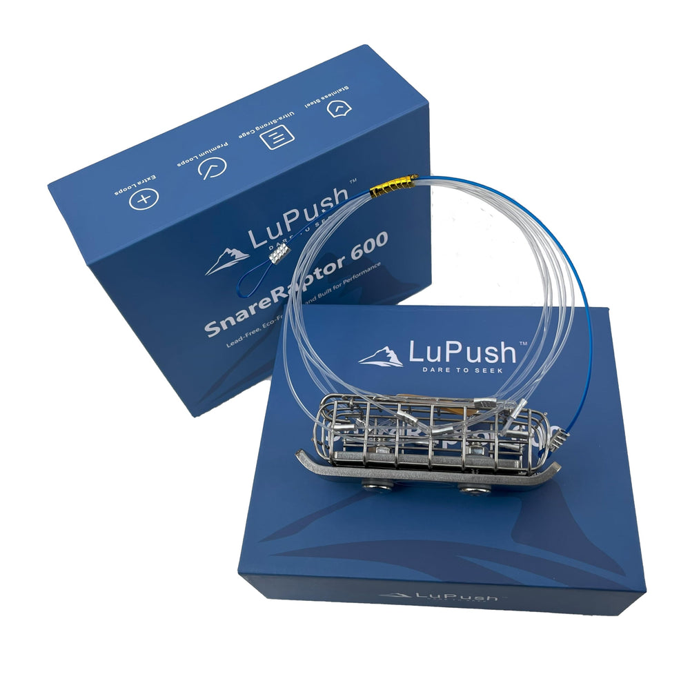 Crab trap with durable frame and easy reset loops