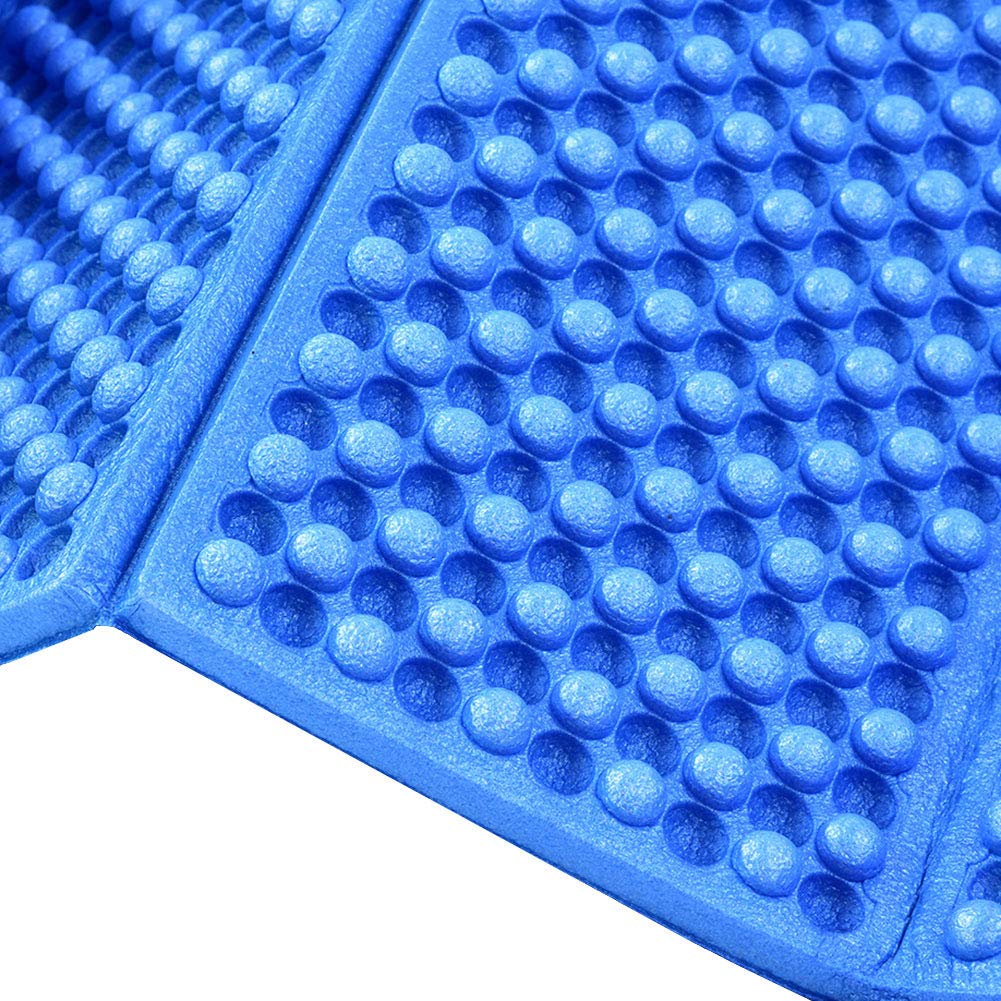 Luqeeg foam mat suitable for camping and yoga sessions outdoors.