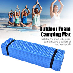 Luqeeg egg-cell foam design provides targeted cushioning for restful outdoor sleep.