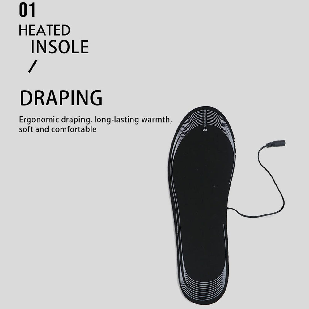 Luqeeg foot warming insole designed for winter use