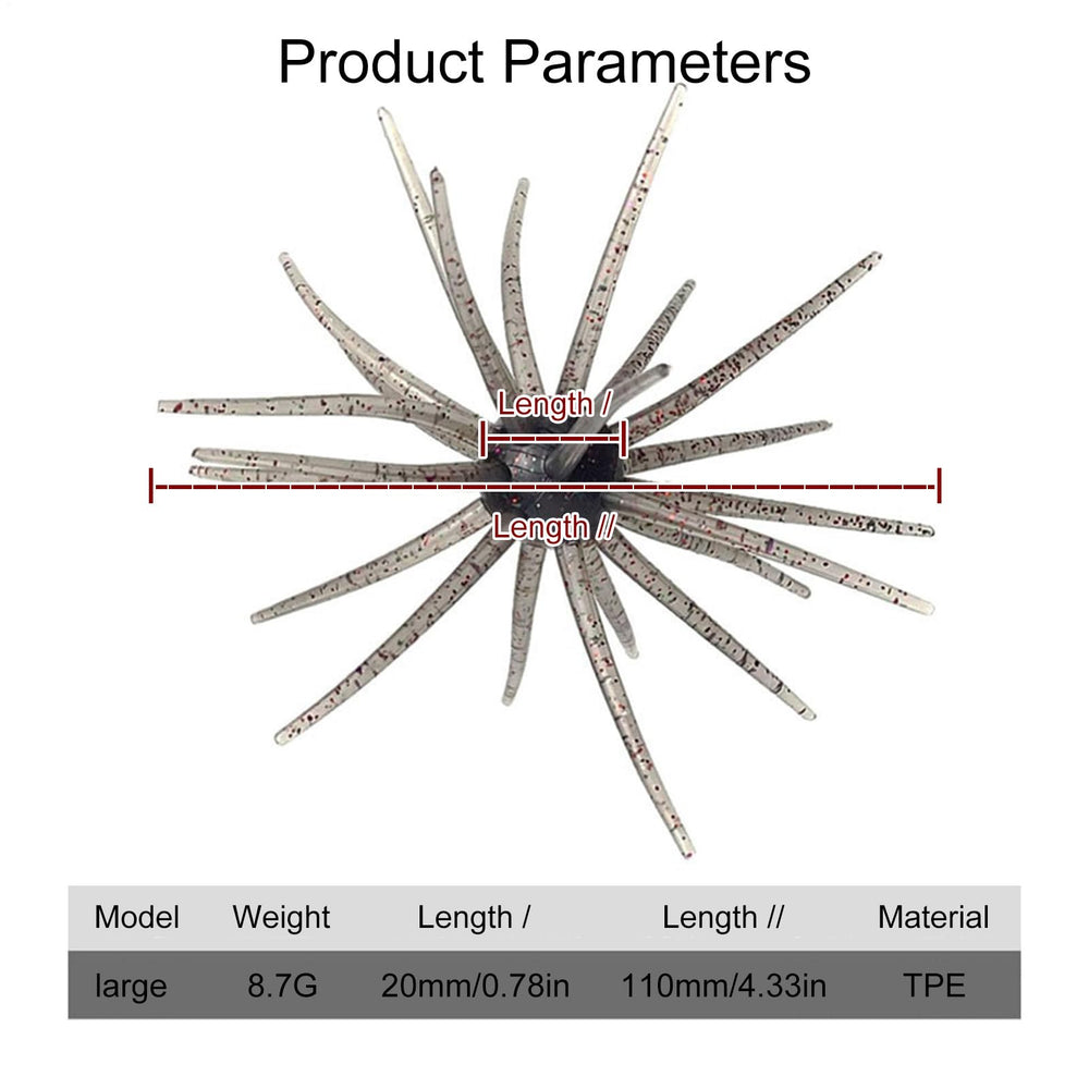 Versatile bass fishing lure suitable for rivers and streams.