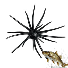 Lure Bait with sea urchin design offers realistic texture for bass and catfish
