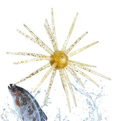 Lure Bait sea urchin design enhances realism for river angling