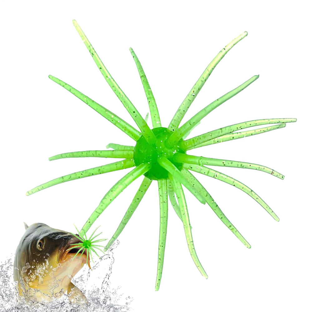 Lure Bait for Black Pits sea urchin profile shows realistic texture for bass