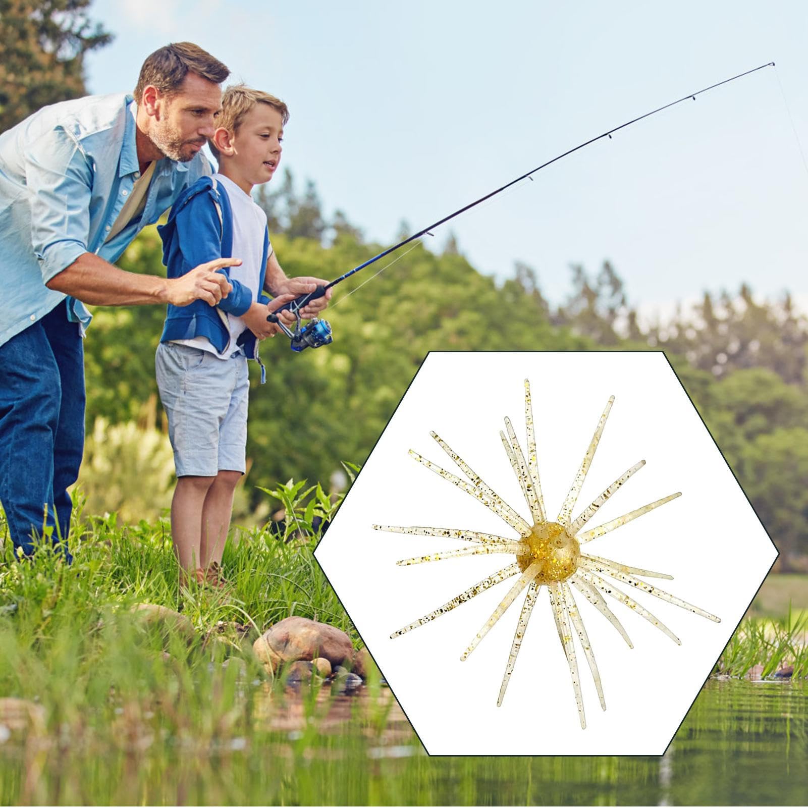 Lure Bait silicone body delivers durability for repeated fishing trips