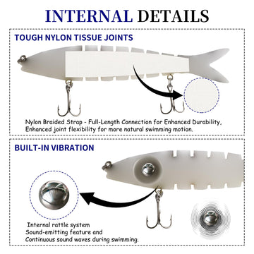 Slow-sinking trout lure action