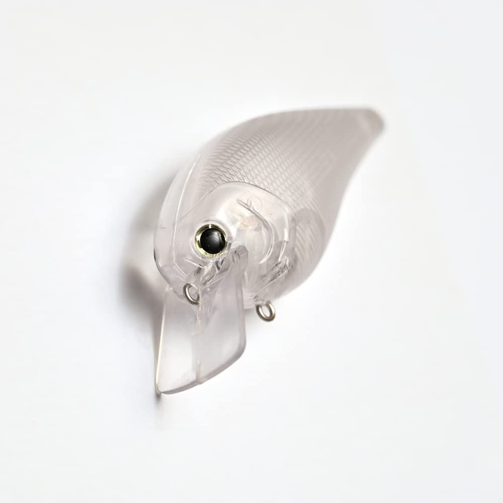DIY-friendly unpainted fishing lure bodies with 3D eyes
