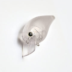DIY-friendly unpainted fishing lure bodies with 3D eyes