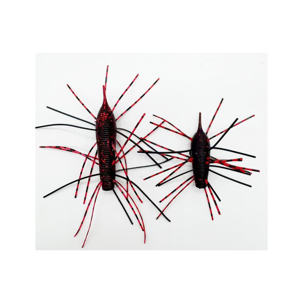 Lures displayed with Ned, Texas, and Carolina rig setups