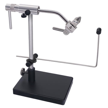 LURELINK Rotary Fly Tying Vise with pedestal base clamps
