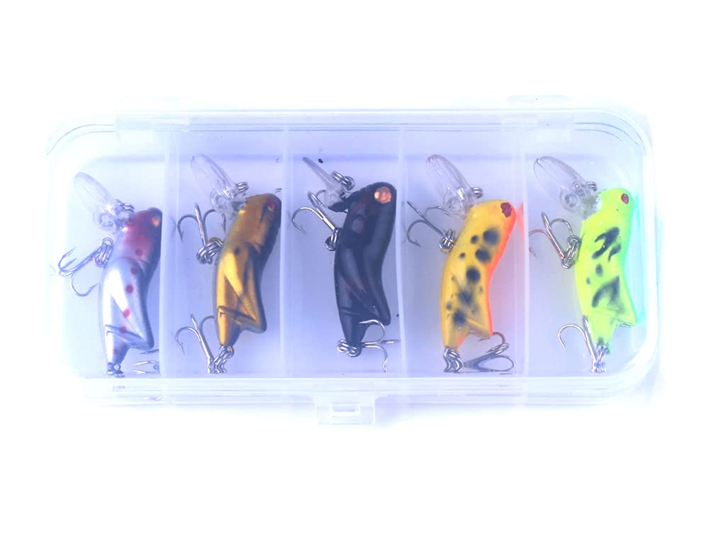 LURESMEOW five-color set adapts to different water conditions