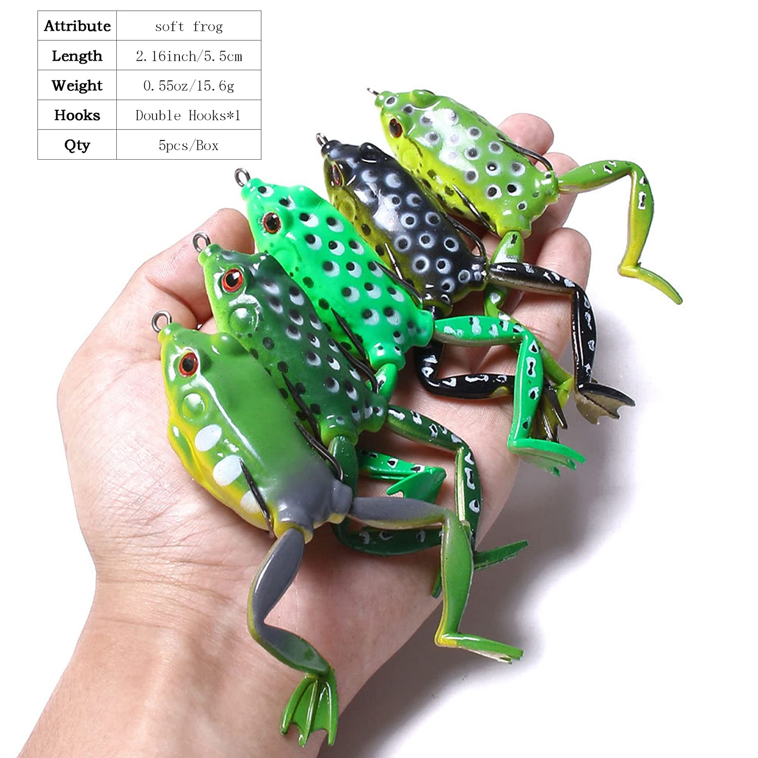 LURESMEOW weedless hook design helps fish through weeded areas.