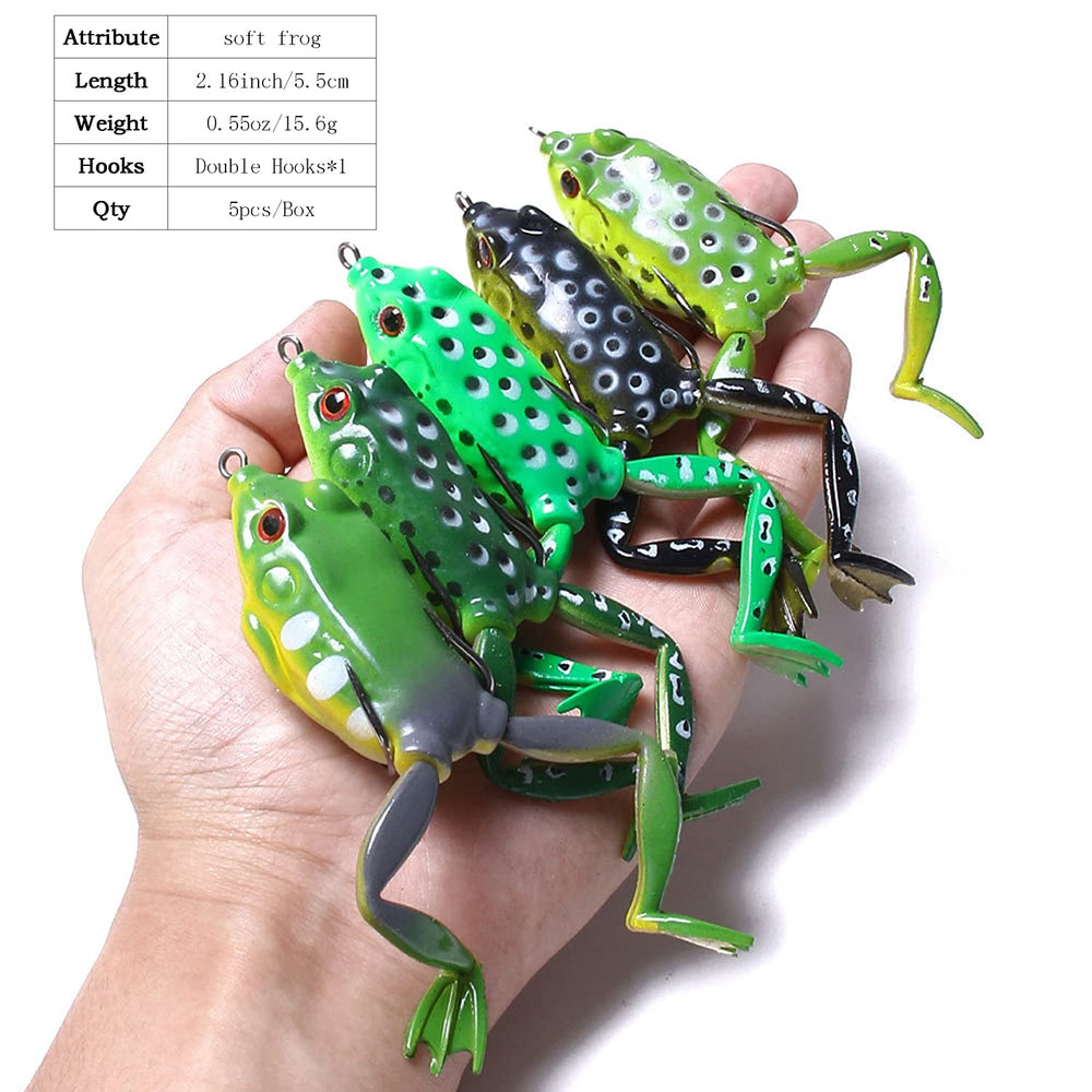LURESMEOW weedless hook design helps fish through weeded areas.