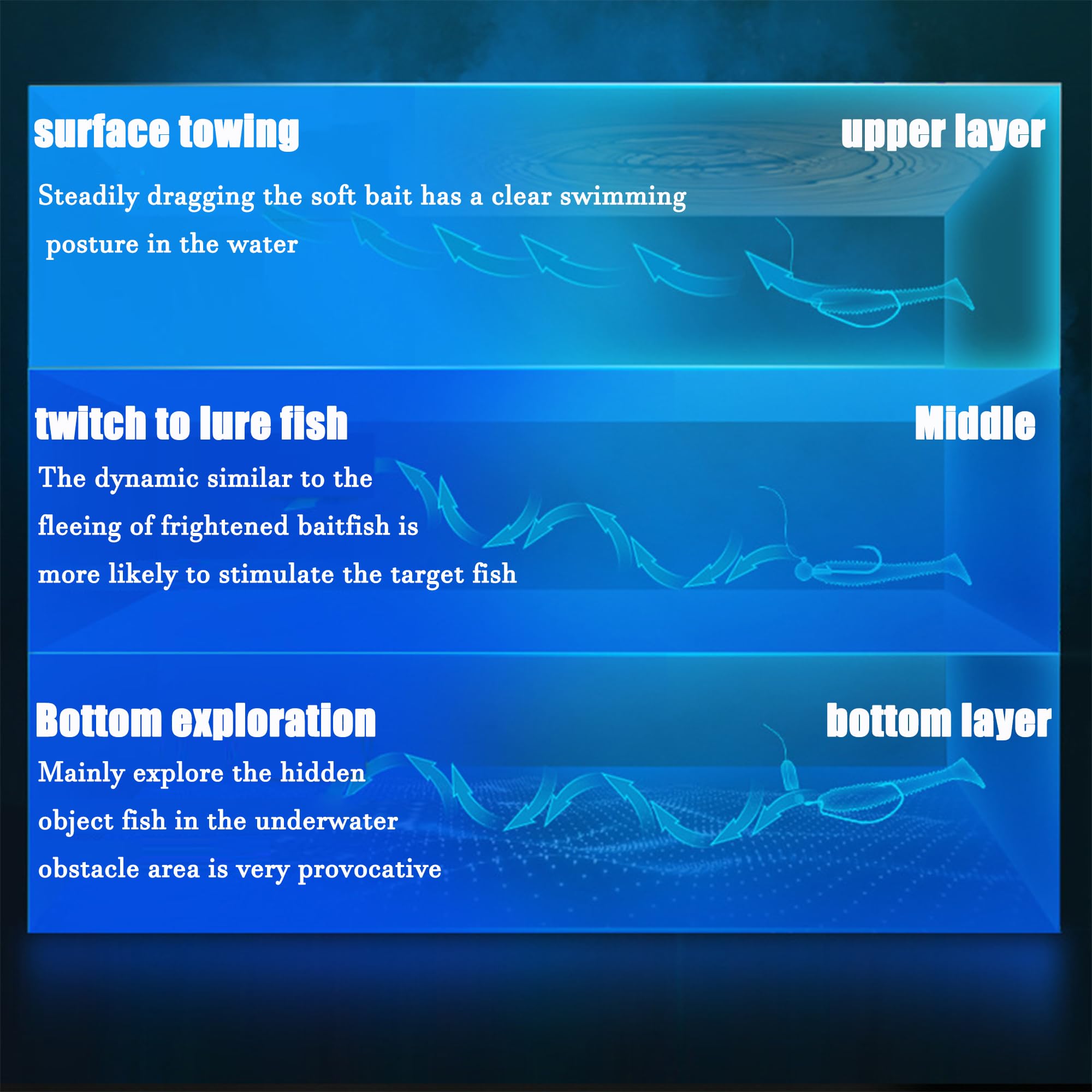 LURESMEOW broad species appeal includes bass, pike, trout, and more.