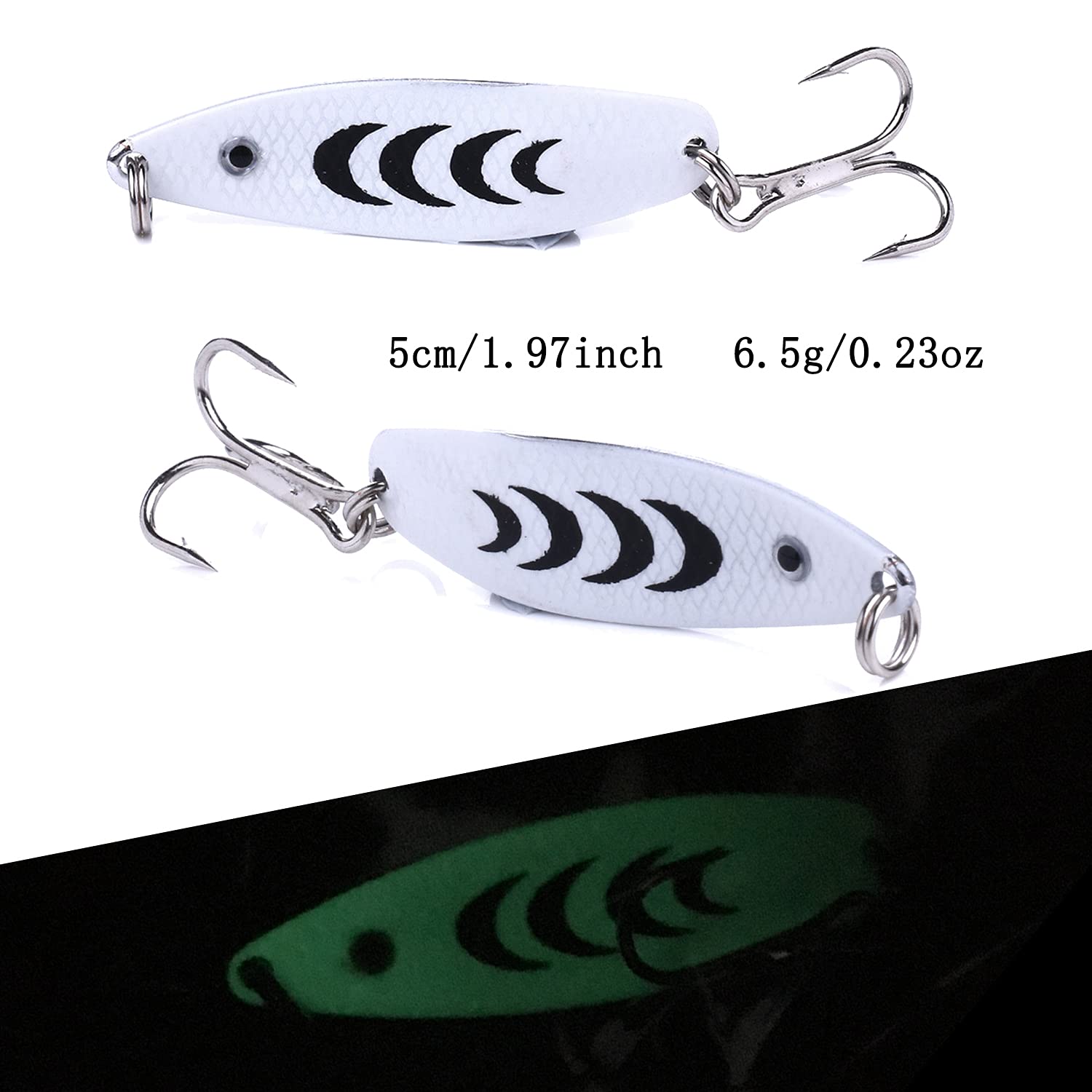 Streamlined spoon design for longer casting distance
