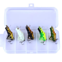 LURESMEOW five color variants attract predators in varied water conditions