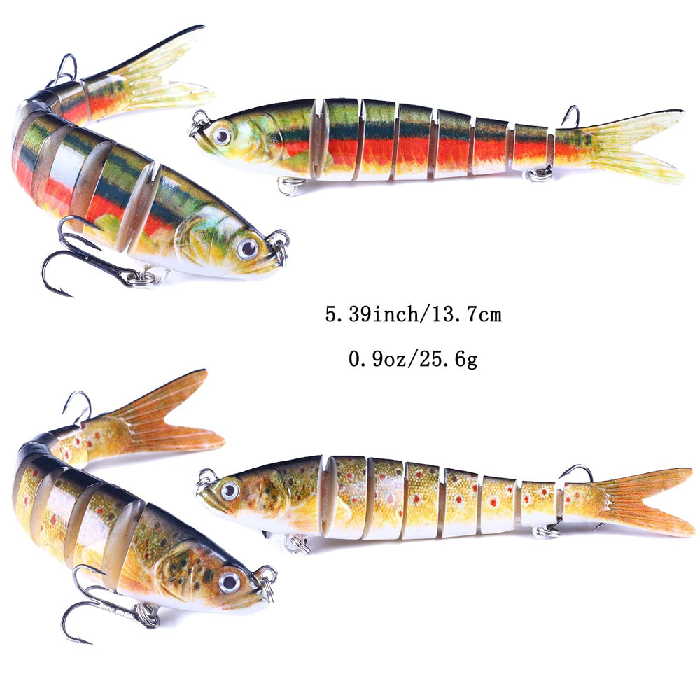 LURESMEOW five-color assortment delivers variety for different conditions.