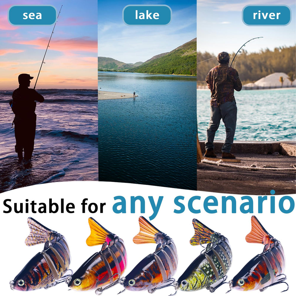 LURESMEOW 3D holographic coating remains vivid and lifelike in water.
