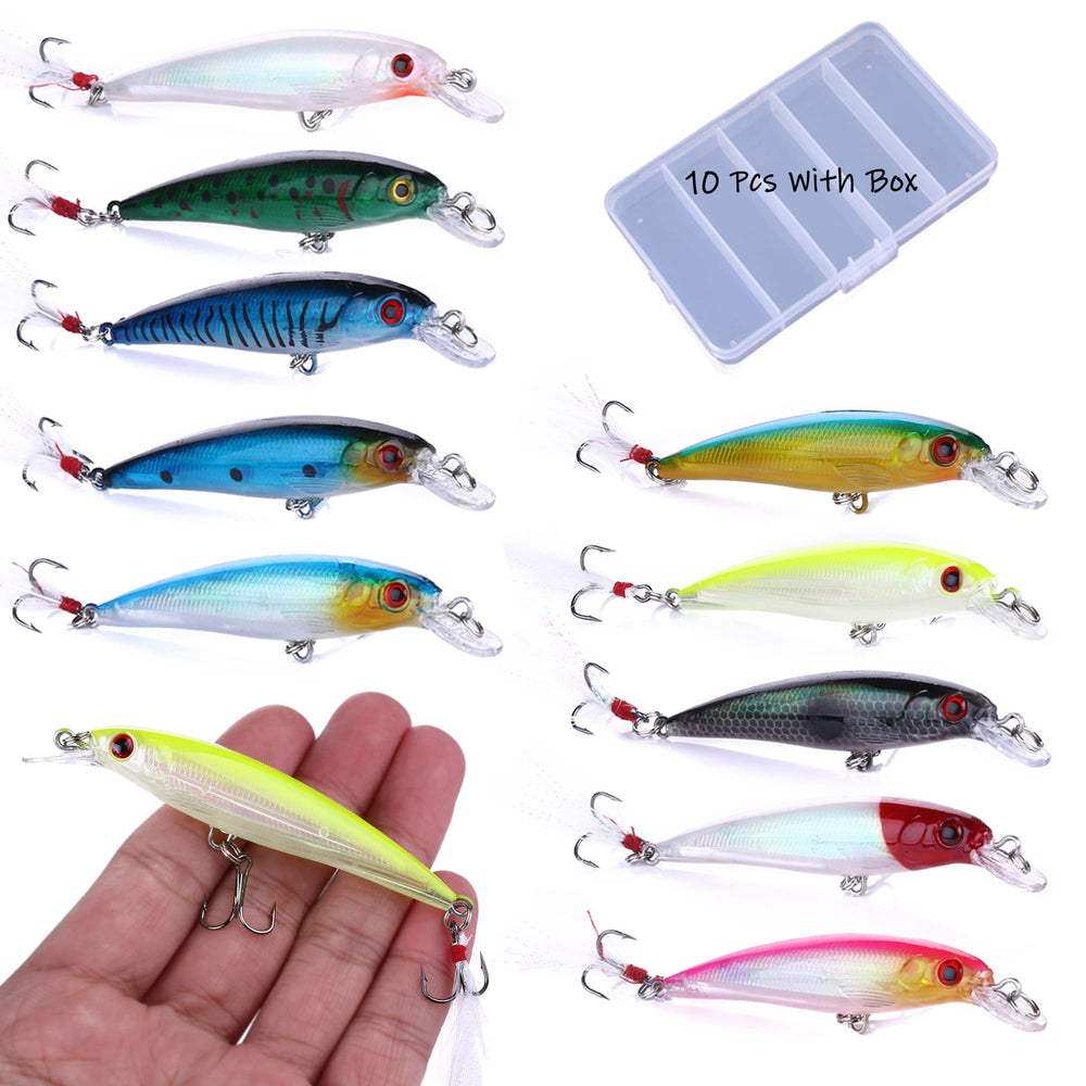 LURESMEOW jerkbait with laser coating for extra shine