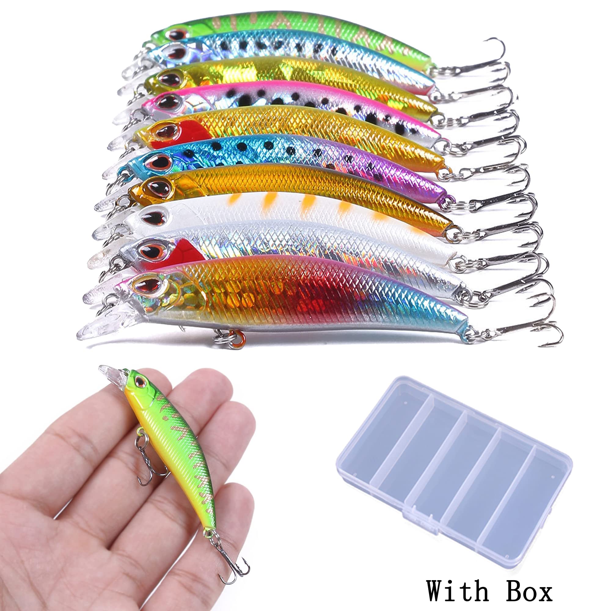 Tail-action casting with built-in weight boosts reach and evasive movement