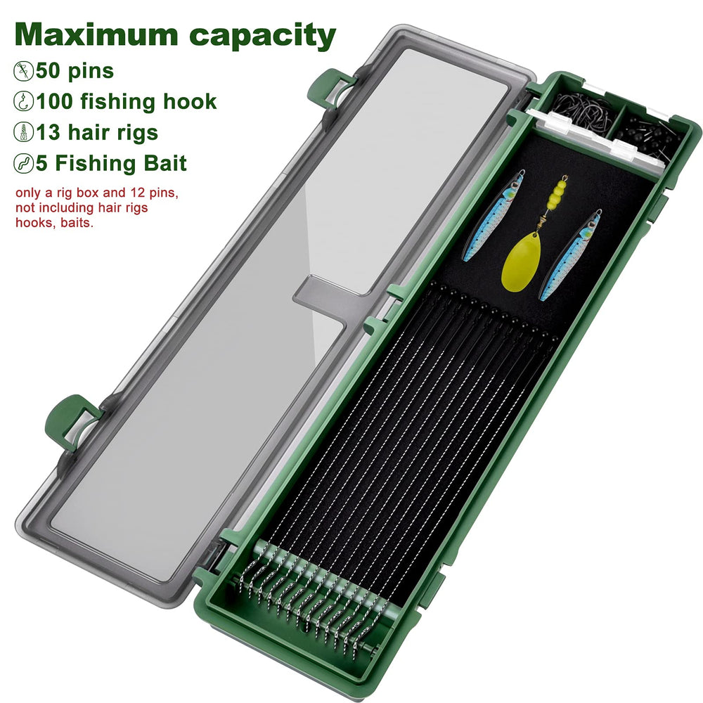 Double mini storage design for bait and tackles