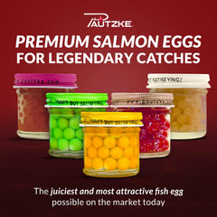 Trout fishing setup with Balls-o-Fire 5 Pack jars