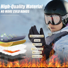 LUWATT heated gloves battery pack powering hours of warmth on outdoor trips
