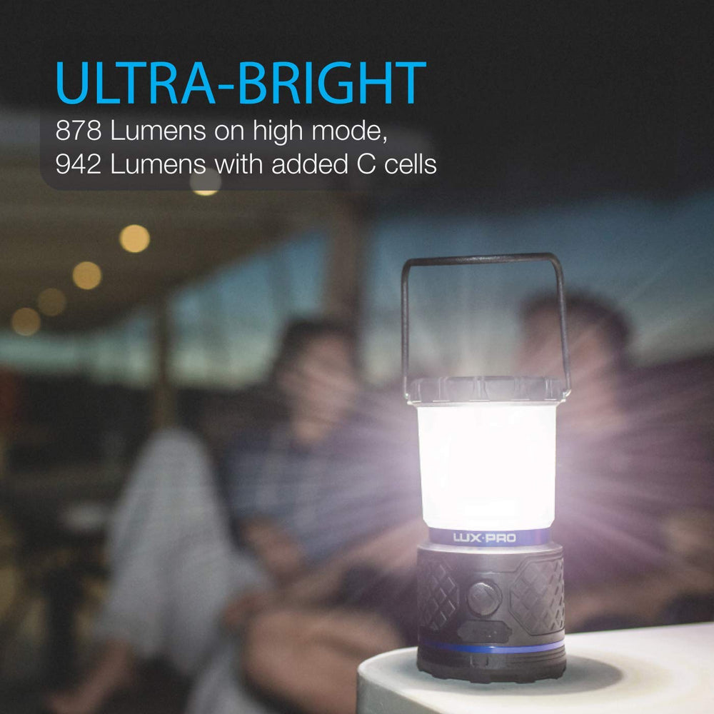 LUXPRO built-in power bank capability supports charging devices in emergencies